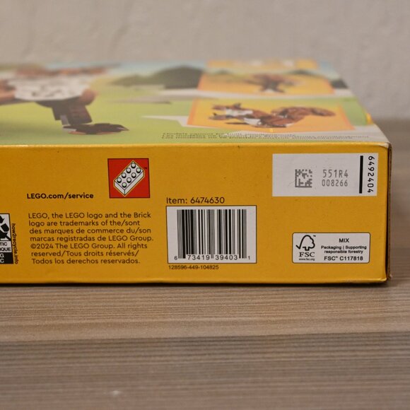 LEGO CREATOR: Forest Animals: Red Fox (31154) 3 in 1 - Picture 8 of 8